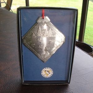 Wendell August Forge Pittsburgh  Penguins Ornament